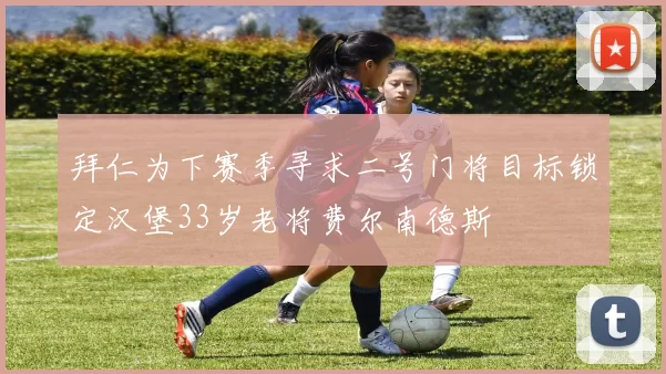 拜仁为下赛季寻求二号门将目标锁定汉堡33岁老将费尔南德斯